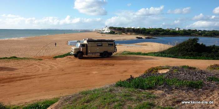 Winter in der Algarve – Arbeiten im Wohnmobil