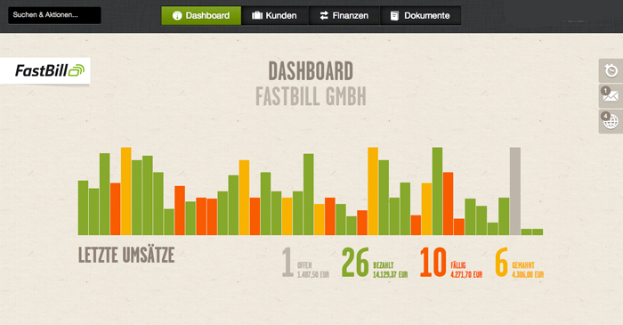 FastBill Buchhaltungssoftware